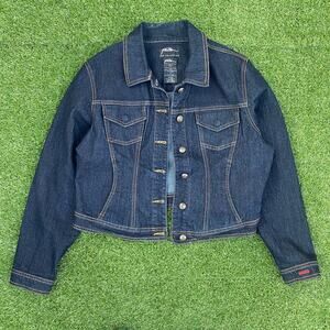 FUBU The Collection 2000's Women's Y2K Denim Jean Jacket